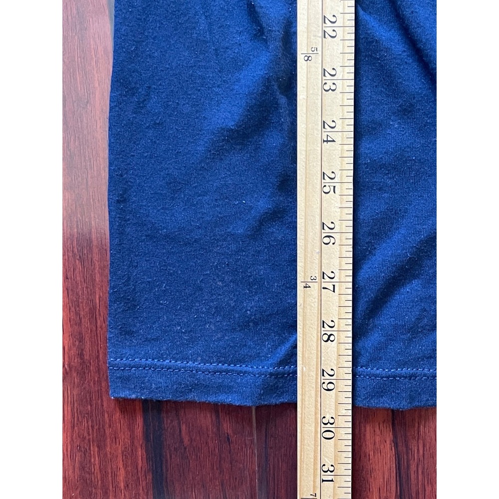 Vintage Notre Dame Fighting Irish Champion Tee Shirt Navy Blue 80s NCAA Mens XXL - Picture 6 of 12